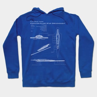 Executor Super Star Destroyer Blueprint Hoodie